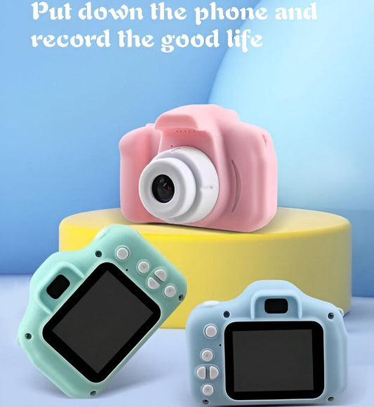 Kids Digital Camera Toy, HD Screen Mini Camera Outdoor Toy, Rechargeable Kids Digital Pocket Camera