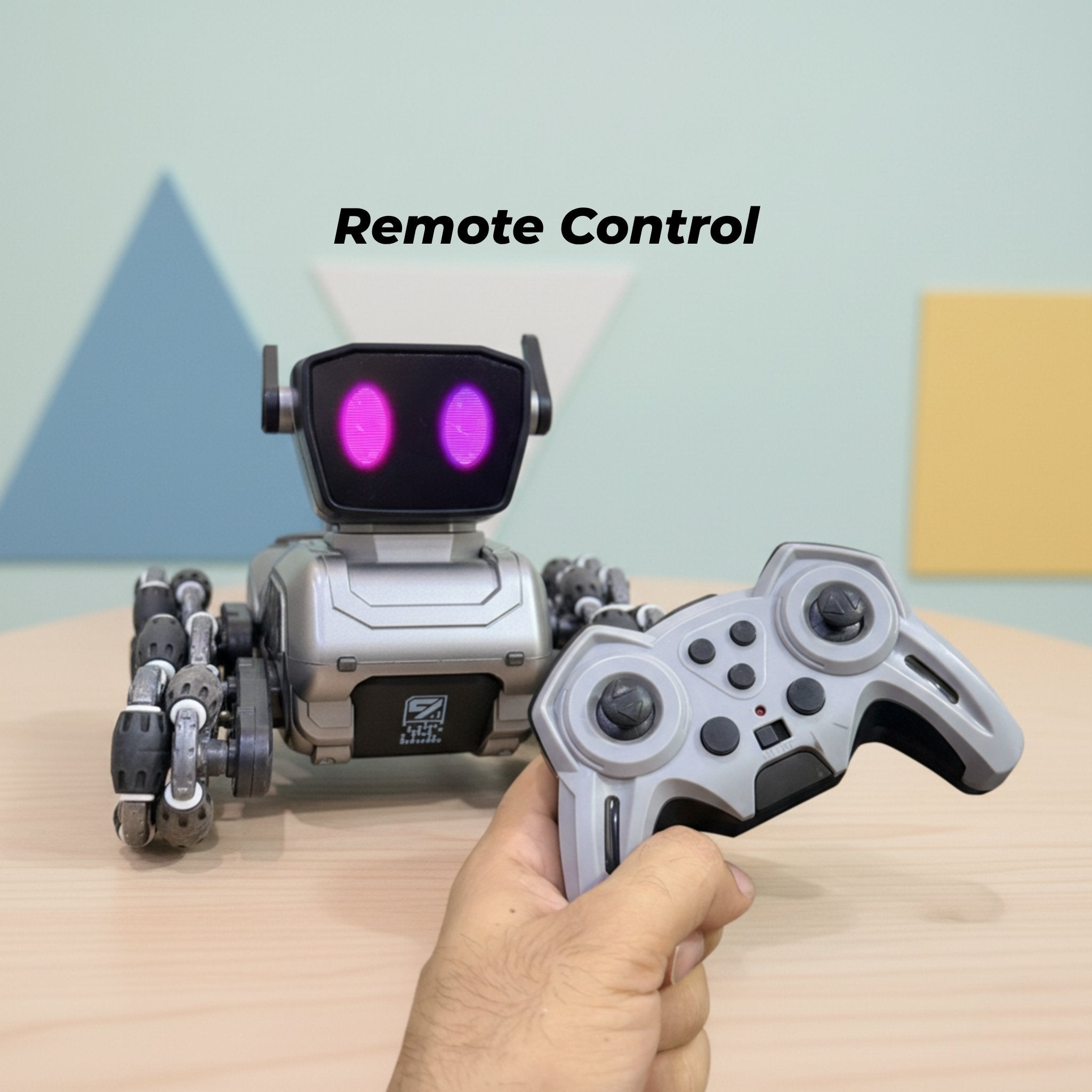 Stunt & Spray Robot Dog with Remote Control & Wrist Watch Control