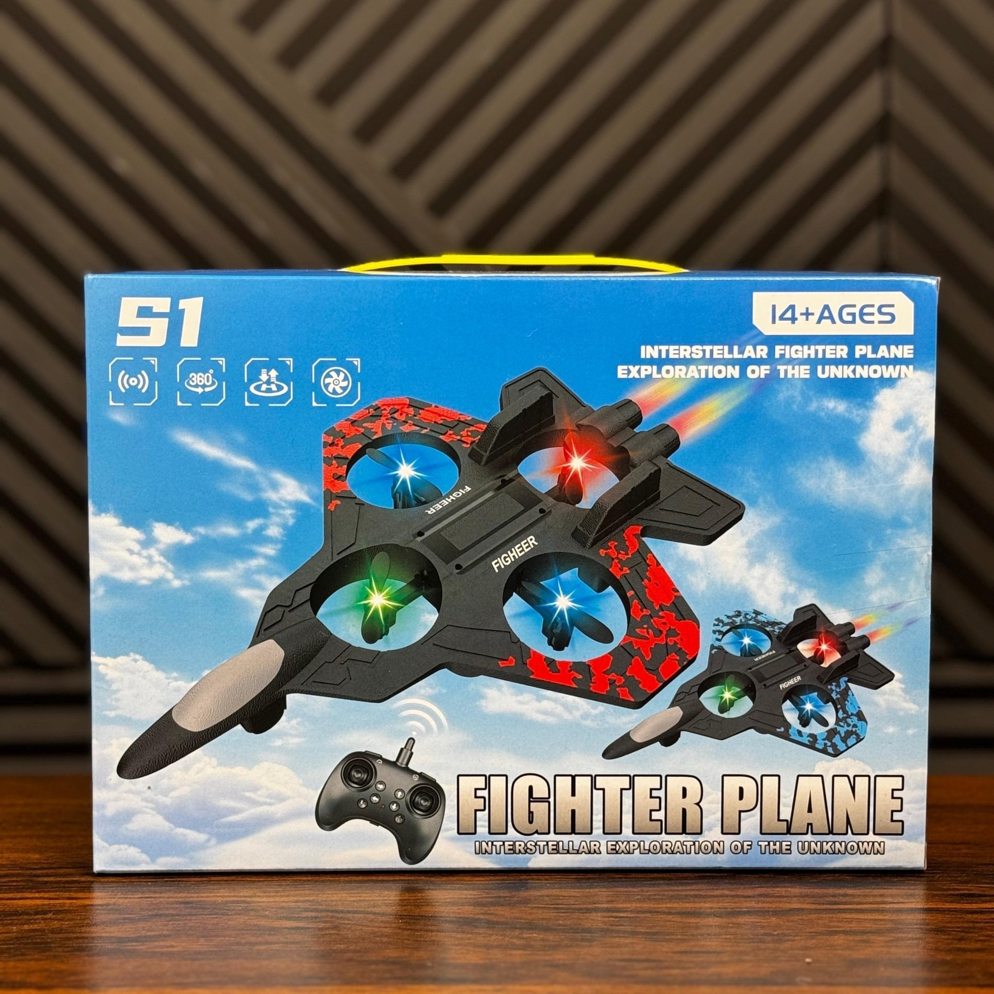 RC Combat Aircraft Drone – Remote Control Flying Jet Toy for Kids - Toynix