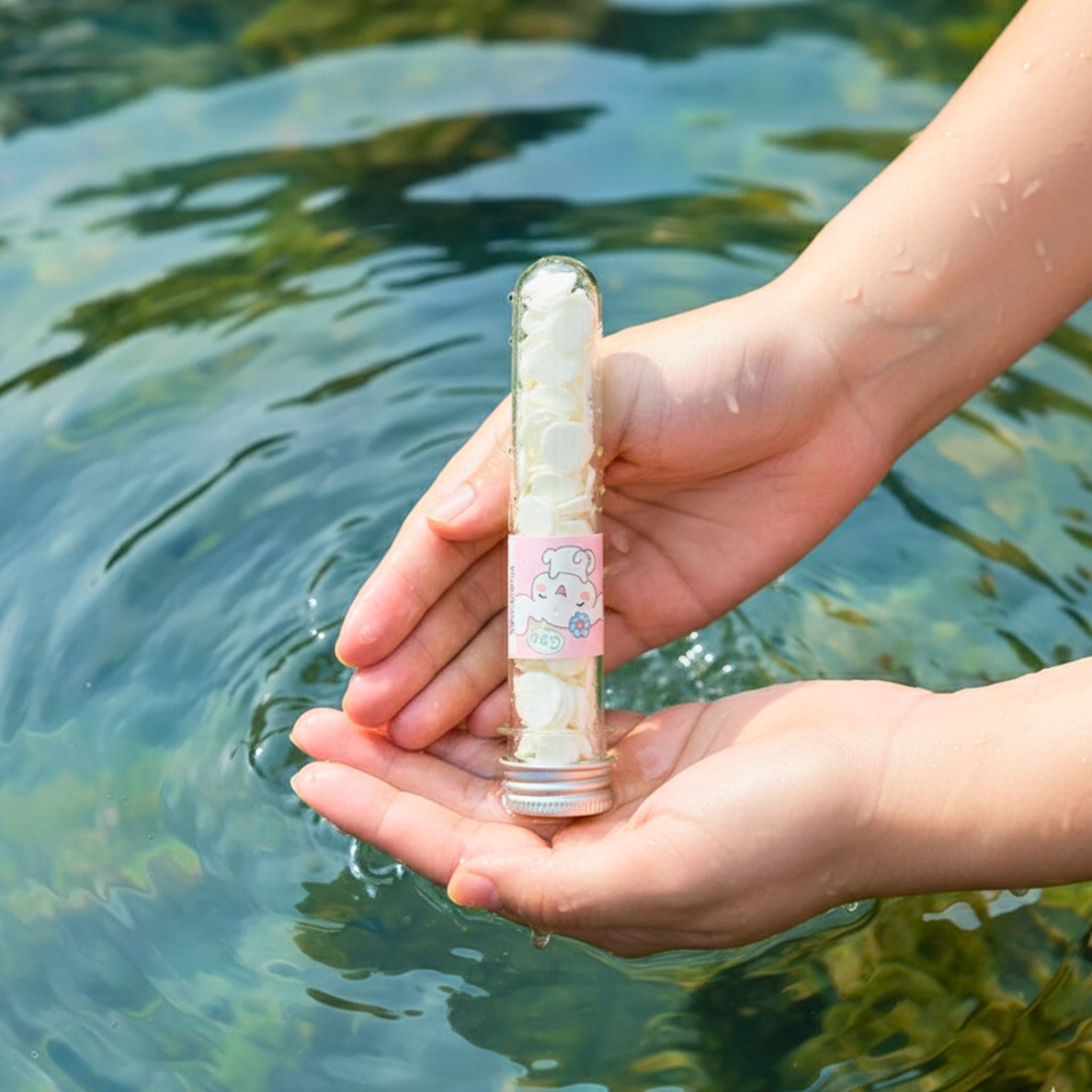 Perfumed Paper Soap Tube