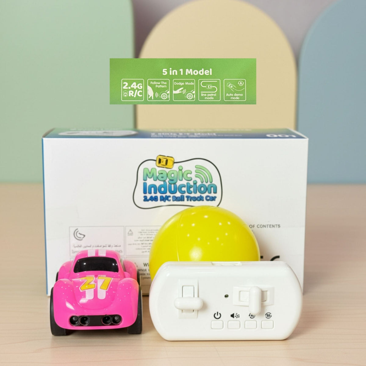 Induction & Remote Control Mini Magic Car